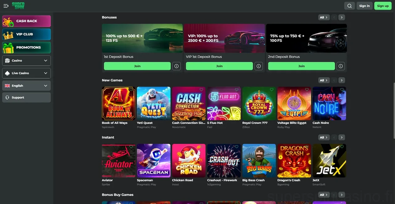 Superspin Casino Casino